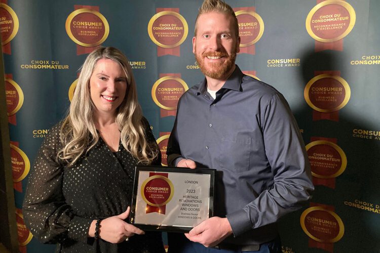 Heritage Renovations wins ninth straight Consumer Choice Award
