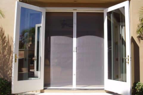 Mirage-Double-Entry6 Mirage double entry retractable screen door.